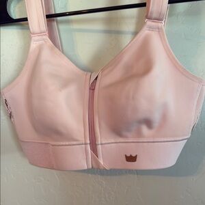SHEFIT Pink Sports Bra with Moisture-Wicking Fabric